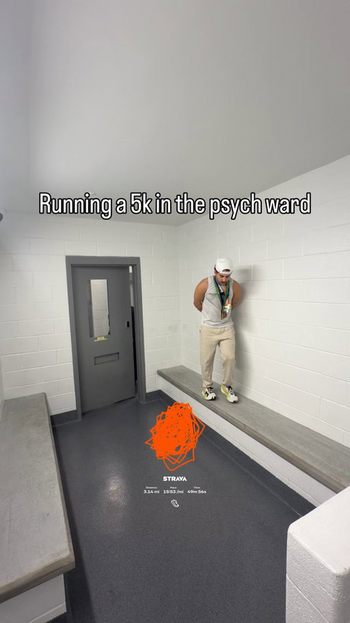 I ran a 5k in the psych ward. I want it so bad.