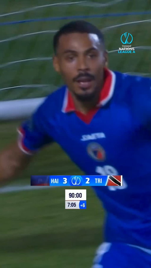 Wilson Isidor completes the comeback 🫡🇭🇹