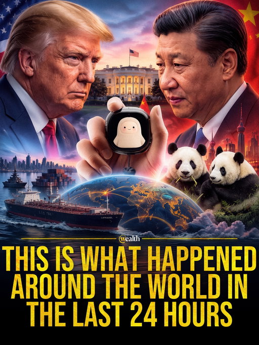 Trump hosted Xi, oil rose about 4%, and Meta unveiled glasses arriving next year. 🌍

At the White House, Xi announced that two giant pandas would reach Zoo Atlanta within days. Oil prices climbed after Houthi missile attacks on Saudi Arabia raised concerns about supply. Meta’s $1,299.99 VR glasses are due in spring 2027, with a separate computer keeping weight off your face.

#WorldNews #China #OilPrices #Meta #Technology