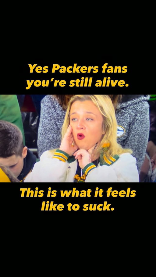 #packers fans are struggling #nfl #nflmemes