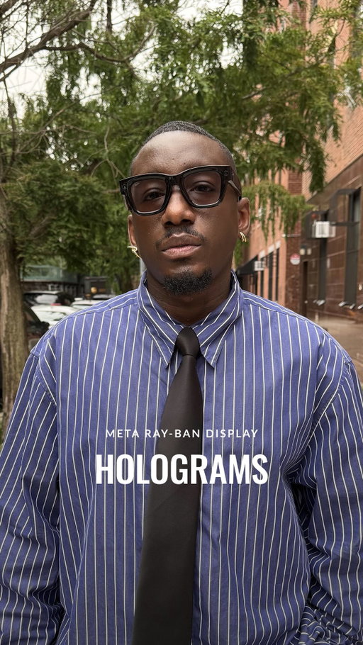 Show up as yourself, from anywhere in the world 🌎 Holograms are coming to Meta Ray-Ban Display 👓