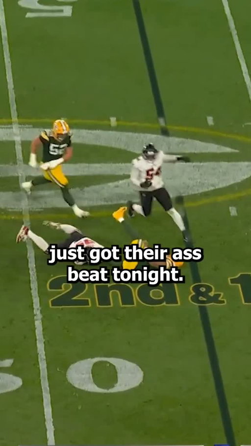 Packers Get Embarrassed by the Falcons #nfl