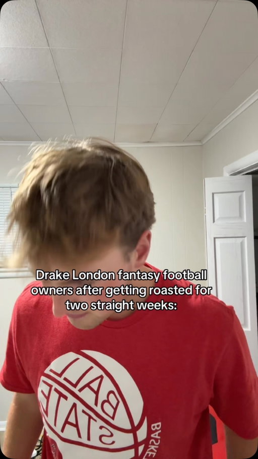Turns out he just needed a qb #nfl #football #drakelondon #fantasyfootball #falcons