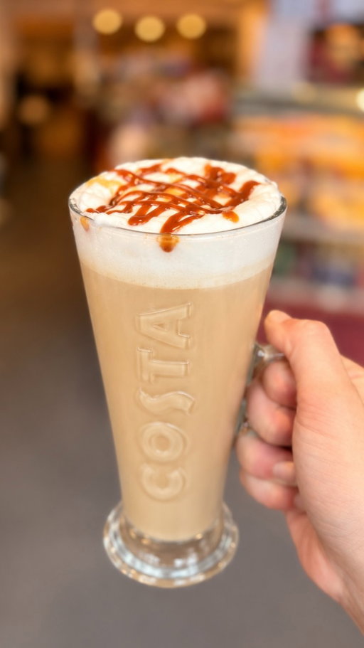 Tag a friend who owes you a coffee - make it a Caramel Macchiato, too 💅