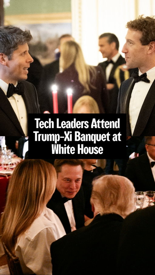The billionaire leaders of some of the world’s biggest tech companies were in attendance as US president Donald Trump hosted his Chinese counterpart Xi Jinping at the White House.

The world’s richest person, Elon Musk, was pictured alongside Trump and the First Lady, while Meta CEO Mark Zuckerberg, OpenAI CEO Sam Altman, Nvidia CEO Jensen Huang, Google CEO Sundar Pichai and former Apple CEO Tim Cook were also present.

Several other tech leaders were listed among invited guests such as Google cofounder Sergey Brin, ByteDance investor Jeff Yass, Dell CEO Michael Dell, Microsoft CEO Satya Nadella, and OpenAI president Greg Brockman.

Xi’s state visit to the US has coincided with the United Nations General Assembly, although the Chinese president did not address the meeting. The start of the visit saw Trump stage a rare welcome for a foreign leader when he met Xi on the tarmac upon arrival at Joint Base Andrews.

The two leaders held a behind closed doors meeting on Thursday, where AI and trade were expected to be among the major issues being discussed.

For more on why a US-China AI hotline won’t be ready for a while, tap the 🔗 in bio.