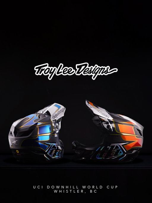 A LITTLE HISTORY. A LOT OF SPEED 💨 

Round 8 of the UCI Mountain Bike World Cup lands at one of downhill’s most iconic destinations, and we’re bringing back a piece of TLD history.

The Chrome Visor and Sticker Kit pays tribute to the Daytona helmets that helped put Troy Lee Designs on the map in the ’90s.

Now, that unmistakable chrome is back on the mountain with the next generation of TLD athletes.

30 years of racing DNA. One iconic look.