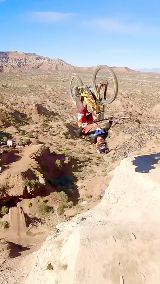 this was @bienvenidoaguado in 2023. Red Bull Rampage 2026 better be ready 😤🔥

We’re counting the days… 📆
#mtb #freeride #biking #mountainbike #bike