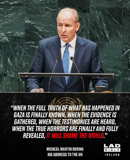 Taoiseach Micheál Martin has said the true horrors of Gaza, when fully revealed, “it will shame the world”.⁠
⁠
Speaking at the UN General Assembly in New York, Mr Martin said the international community has “failed Palestine” and criticised the lack of change on the ground despite last year’s Gaza peace plan.⁠
⁠
He also accused Israel of taking steps to make a two-state solution impossible and said time is running out to protect Palestinian communities in the West Bank.⁠
⁠
#viral #trending #michealmartin #ireland #unitednations