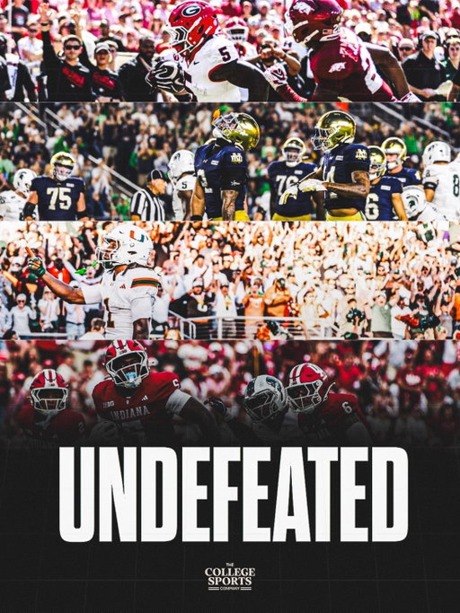THE 3–0 DEBATE 👀

Georgia, Notre Dame, Miami and Indiana are four of the undefeated teams making noise through Week 3.

Who did we miss? Drop your 3–0 team below.

#cfb #collegefootball #football #undefeated