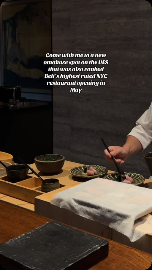 New omakase spot on the Upper East Side 🍣 Iki Sekai Omakase was Beli’s highest-rated NYC restaurant opening in May, and they’re serving 14 courses for $95! The omakase features a seasonally driven menu of sashimi, nigiri, and other specialties. Highlights were the Hokkaido scallop, king salmon with yuzu skin, otoro, seared wagyu, hand roll, and many more @ikisekaiomakase 

Loved that the meal was thoughtfully paced and the staff was kind and welcoming. Save this for your next date night or celebration dinner on the UES.

📍 Iki Sekai, 1203 2nd Ave (63rd & 2nd), New York, NY 10065

#nycfood #nycfoodie #omakase #nycomakase #sushi