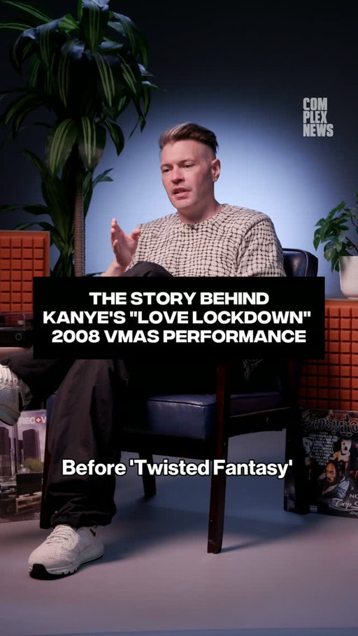 Kanye West's iconic performance of "Love Lockdown" at the 2008 MTV VMAs almost never happened 👀 ⁣
⁣
With the MTV VMAs going down this weekend, Complex's @n_c_b recounts how an MTV producer tried to talk Kanye into performing "Heartless" in 2008 instead of "Love Lockdown." In typical Kanye fashion, he stuck to his vision.