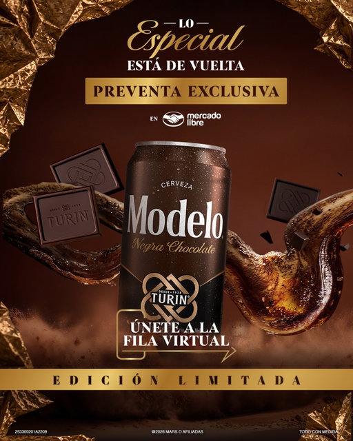 Lo ESPECIAL está de vuelta, PREVENTA EXCLUSIVA. 🍺🍫🎄 Negra Modelo Chocolate Turin está de regreso.