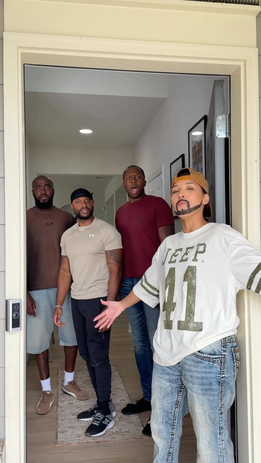 Boys night? 🧐 Never heard of it…🤣🤣🤣
.
.
.
#couples #husbandandwife #explorepage