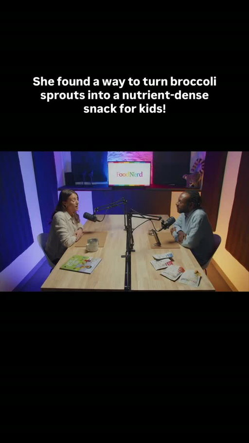 “How can I help children eat more broccoli sprouts?” 🥦

This question guided Founder @sharonrosecryan on her journey to develop Mega Puffs, a nutrient-dense shelf-stable option for little ones. 

In noticing the amount of ultra-processing associated with the typical kids’ snack, she spent years developing a way to make whole food ingredients shelf-stable without the significant nutrient-loss that occurs during ultra-processing. 

She sat down with FoodNerd partner @garden_marcus to share her passion for making nutrition more convenient and accessible 🌱