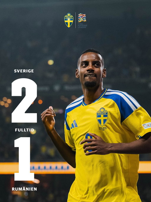 Härlig premiärvinst i Nations League 🇸🇪