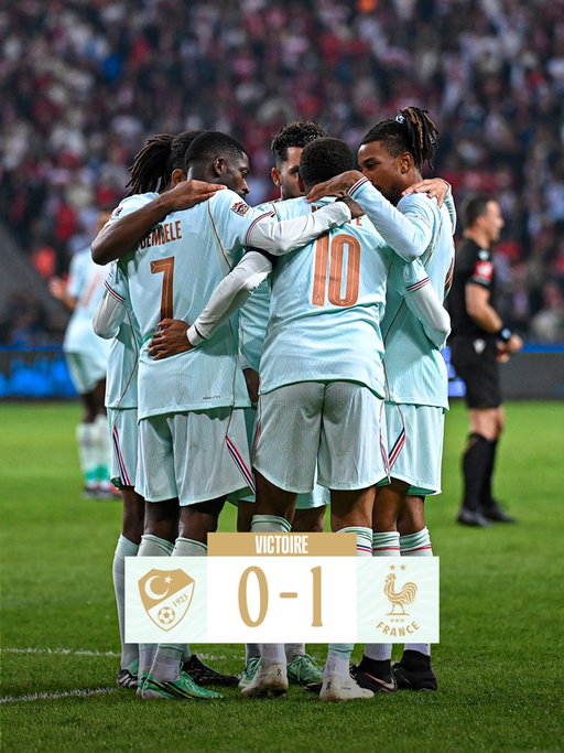 Pour la première de Zinédine Zidane en tant que sélectionneur, nos Bleus prennent les 3 points en Turquie et réussissent leurs débuts en Ligue des Nations 🇫🇷🙌

In Zinédine Zidane’s first game as head coach, Les Bleus take all three points in Türkiye and make a winning start to their Nations League campaign. 

#TURFRA