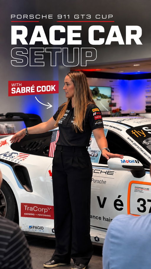 Sabré Cook takes us behind the setup of her Porsche 911 GT3 Cup car, from ride height and rake to track width and even how the bodywork is designed to help manage costs when things get a little too close on track.

A look at some of the details that go into getting a GT3 Cup car ready to race.

#Porsche #Porsche911GT3Cup #SabreCook #PorscheMotorsport #TomWoodPorsche