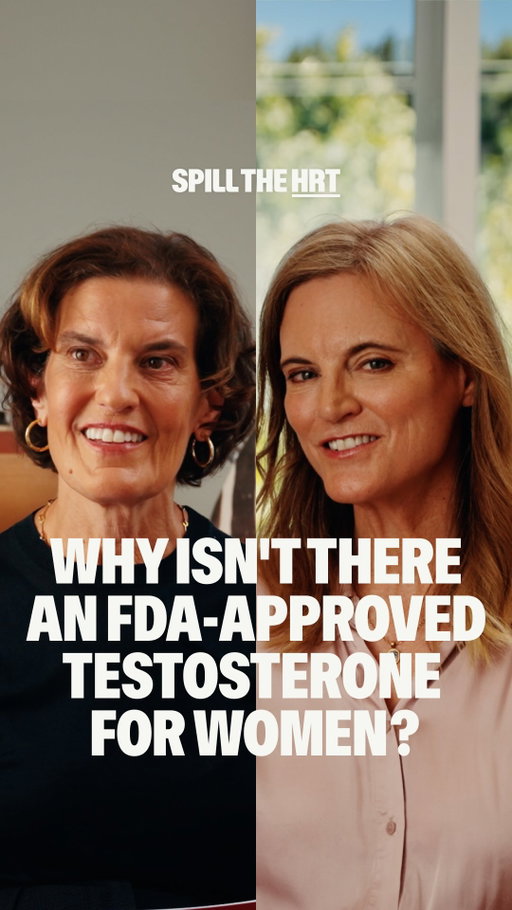 Women lose testosterone with age, too. So why is FDA-approved testosterone only available to men? 🤔

Our CEO + co-founder @joannastrober and Chief Medical Officer @Drkathj #SpillTheHRT on the state of testosterone access, and why it’s a vital hormone for women in perimenopause and beyond. 

Comment “TESTOSTERONE” to learn more about our clinical approach to testosterone therapy ⬇️
