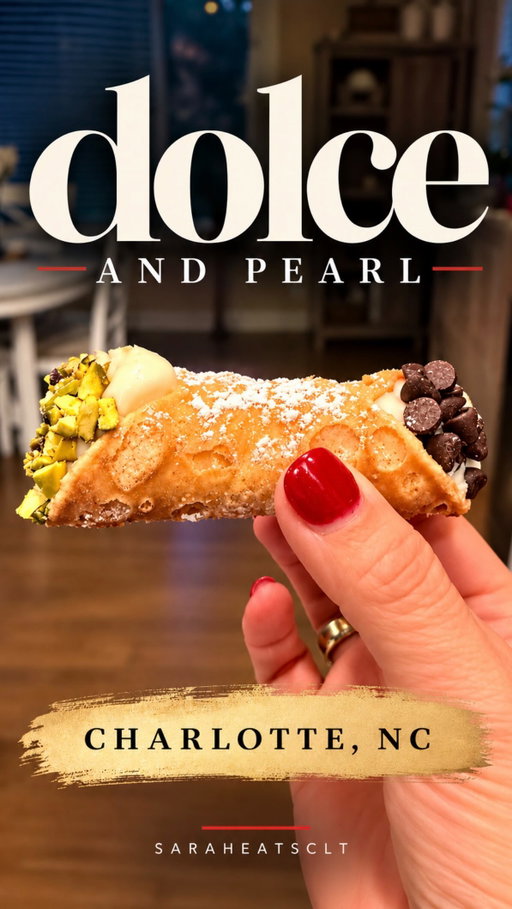 Cannolis filled fresh right in front of you? Say less. 🤌✨ This is the ultimate girls night in hack!

Dolce & Pearl brings an elevated Italian experience straight to your event with hand-filled cannolis made fresh for your guests. Choose your filling, add your toppings, and watch your cannoli come together on the spot. 😍

And it’s not just sweets — they also offer caviar experiences for those extra-special occasions. 🥂

Perfect for weddings, showers, birthdays, corporate events, or anytime you want to give your guests something a little different.

📲 @dolceandpearl 
📍 Charlotte, NC
✨ Available for private events

Save this for your next party & follow @Saraheatsclt for more Charlotte finds!

#CharlotteNC #CharlotteEvents #dolceandpearl #CharlotteCatering #cannolis