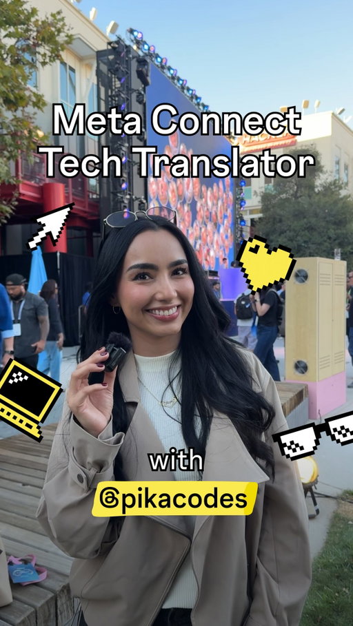 So many exciting new drops at Meta Connect! Thankfully, @pikacodes is here to break it all down for us 🤓