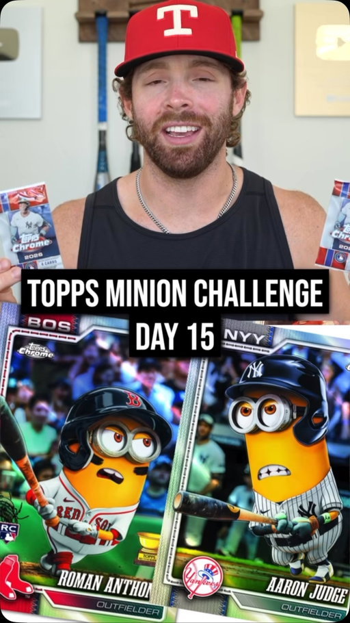 Minion Challenge Day 15

#Baseballcards #toppschrome #mlb #baseball #minions