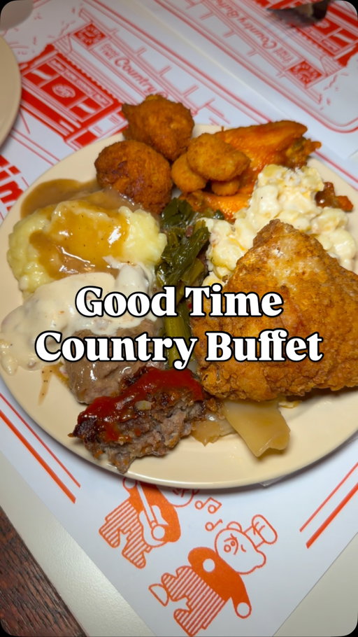 Recently checked out the newly opened @goodtimebuffet from the same owners of @kisarestaurant & @c.asincharlie .

The owners grew up in Atlanta and wanted to bring a little of their childhood to nyc, which resulted in this newly opened southern style buffet. Dinner is only $27 per person, but you can also add on unlimited fountain drinks including sweet tea for $4. They do have other drink options like a peach slush which I did not try. 

You can find options like fried chicken, mashed potato’s, Mac and cheese, cornbread, collard greens, meat loaf, hush puppies, and more.

They’ve been opened for less than 2 weeks so they’re still ironing out a few kinks so make sure to be patient with them. If you don’t feel like waiting to dine in, I’d def recommend the take out option with allows you to fill up the container size of your choice with as many options as long as you can close it. This is definitely a great option if you don’t see yourself eating many rounds of food. 

My favorites here were the collard greens, mashed potatoes, buffalo wings, and hush puppies. The fried chicken and meat loaf were also great. They had dessert options like banana pudding, cobbler, and a type of hot fudge but none were my type of desserts. The hot fudge really confused me the most because it was like a partially baked cake batter. It was kinda grainy, and while my friend enjoyed it, it wasn’t for me. Interestingly they changed it to a brownie now so I can’t help but wonder if it was supposed to be a brownie all along that never got fully baked 😂. 

You really can’t find a buffet for this value anywhere in nyc. The food quality was great and everything is basically self service. The staff didn’t quite check up on my table often, but they were easy to flag down and very nice. 
#eatingwithblim #nyceats #buffet #southernfood #goodtimecountrybuffet