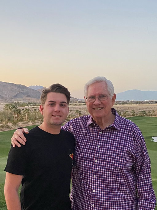 Love you grandpa Ken ♥️ from UNLV basketball games, playing cards during the summers in Laguna, cheering me on at the race track and everything in between. It's been a fun ride and memories I'll never forget. I love you and will miss you. See you on the other side pal ♥️