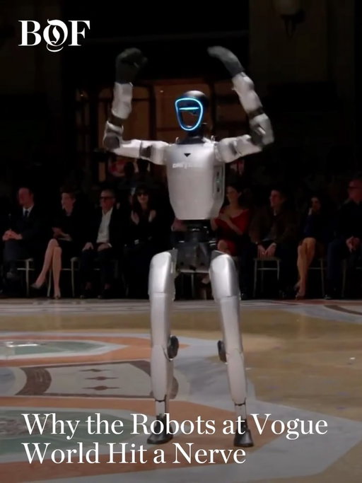 If you experienced this year’s Vogue World: Milano by watching clips on social media, you might think the magazine’s annual event this year was about robots. In reality, the robots appeared for just over a minute.

The overwhelming sentiment online is that Vogue failed spectacularly to read the room. The appearance also struck an off note, given that the extravaganza was meant, in Vogue’s words, to pay tribute “to craftsmanship and the human touch,” though Vogue did also say “innovation” was a theme of the event.

BoF’s @MarcBain_ explores the growing disconnect between fashion’s human touch and its tech ambitions. Read more #linkinbio