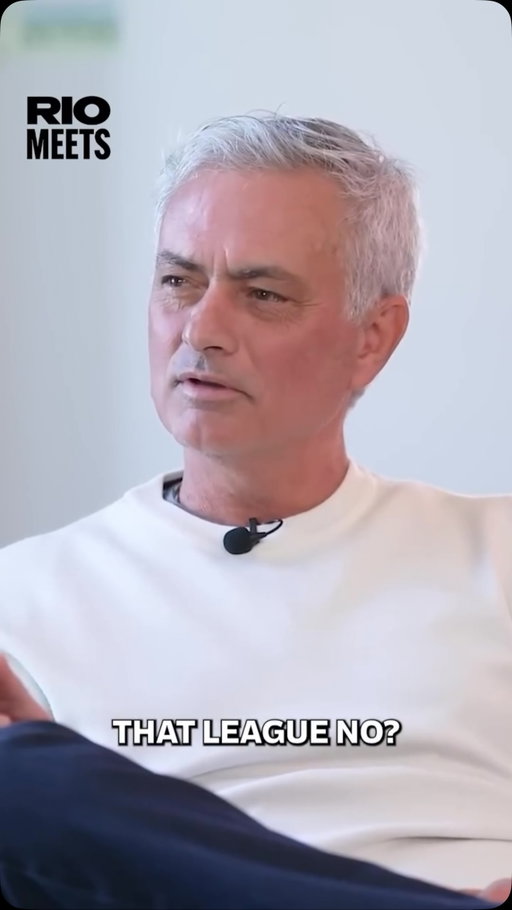 𝐌𝐀𝐘𝐁𝐄 𝐖𝐄 𝐖𝐈𝐍 𝐓𝐇𝐀𝐓 𝐋𝐄𝐀𝐆𝐔𝐄, 𝐍𝐎? 🤨👀

In an interview with @rioferdinandpresents on Rio Meets, few months ago in February, José Mourinho mentioned 𝒕𝒉𝒂𝒕… 🫵🏼

A clear reference to Manchester City’s 115 charges. 🔥😲