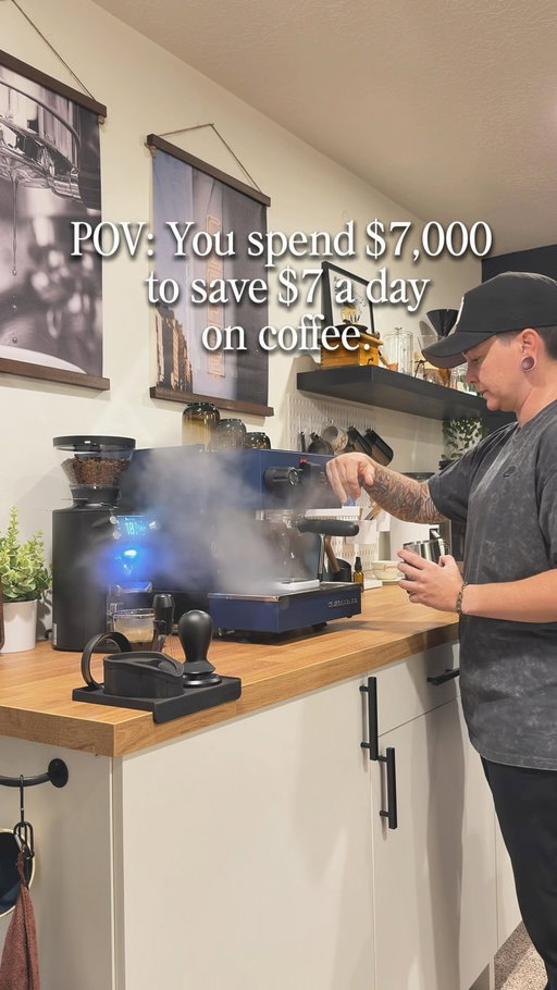 I never was good at math. 

#espressomachine #coffeeathome #lamarzocco