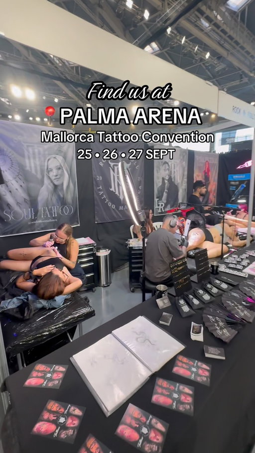 WE’RE AT THE MALLORCA TATTOO CONVENTION! 🔥 
3 days of tattoos, art & good vibes! Come meet our artists! ⚡

📍 Palma Arena @mallorca_tattoo_convention 
📅 September 25, 26 & 27

COME SAY HI! 🤘

#MallorcaTattooConvention #TattooMallorca #MallorcaTattoo #TattooConvention #palmaarena