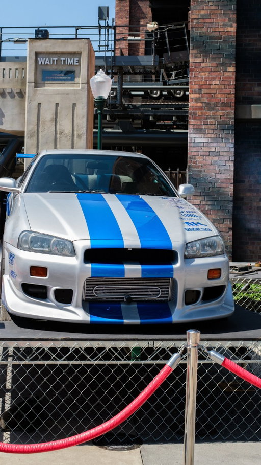 “Sorry car”... we‘re flying today. 
Just another day with the GT-R at @UniStudios.
#Nissan #NissanGTR #FastAndFurious
#FastandFuriousHollywoodDrift