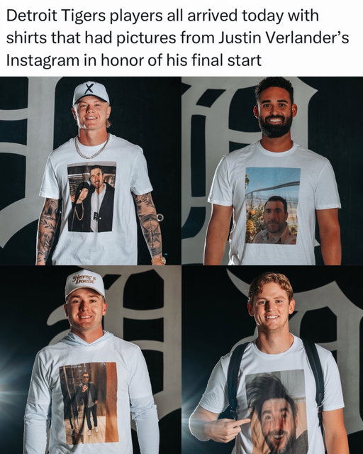 Justin Verlander’s Instagram apparently has some incredible posts from over the years 😭 (via @tigers)