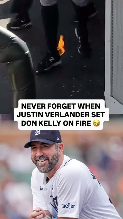 The Hot Foot prank is one of Justin Verlander’s best ones ever 😭

(🎥: @mlb)