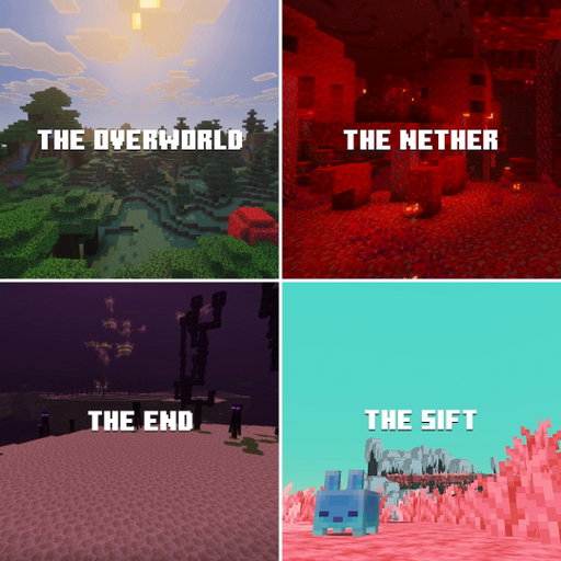 Minecraft’s newest dimension isn’t just finding its home in Dungeons II, it’s also coming to Minecraft Bedrock & Java Edition.

Experience the Sift first in Minecraft #DungeonsII – coming September 29, 2026. Order your copy today!