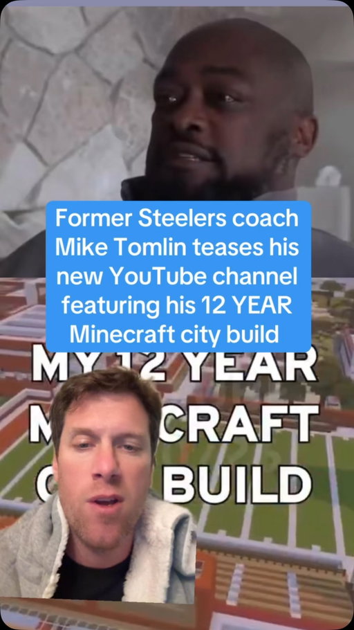 Former Steelers coach Mike Tomlin teases his new YouTube channel featuring his 12 YEAR Minecraft city build. Listen we all get obsessed with video games to escape from reality. Most guys are escaping from their minimum wage job, Mike Tomlin needs to escape from never having a losing season, always making the playoffs, and not winning the Super Bowl. He’s just like us! 🙄🙄

This man LITERALLY need a job, Woody, pick up the goddam phone. He clearly is bored and desperate enough he’ll even Coach the Jets