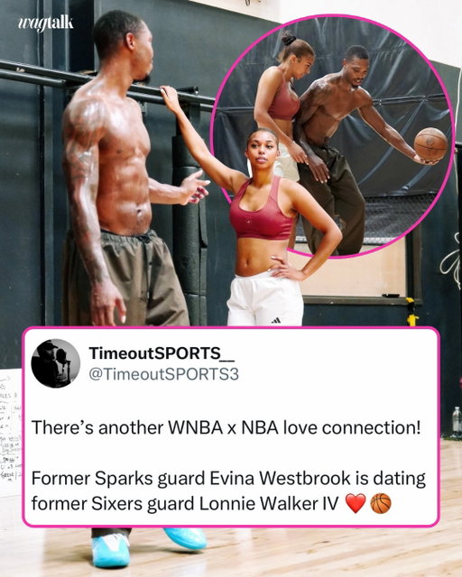 New basketball power couple has arrived 💗 (via @evina_22, 📸 @bigb.media) 

#wnba #nba #couplegoals