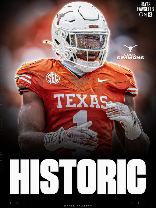Colin Simmons is having a MONSTER game vs. #14 Tennessee:

• 7 Solo Tackles
• 5 Sacks (!)
• 1 FF
• 4 TFL

Unreal performance from the Star EDGE rusher 

🎥: @espn