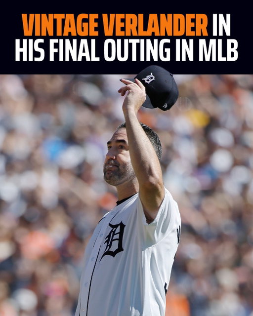 Future Hall of Famer Justin Verlander turned back the clock and gave us a terrific outing in his final start in Major League Baseball 🥹

Next stop? Cooperstown 👏