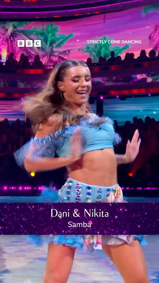 Life is lush when Dani and Nikita kick off their #Strictly journey with a Samba!