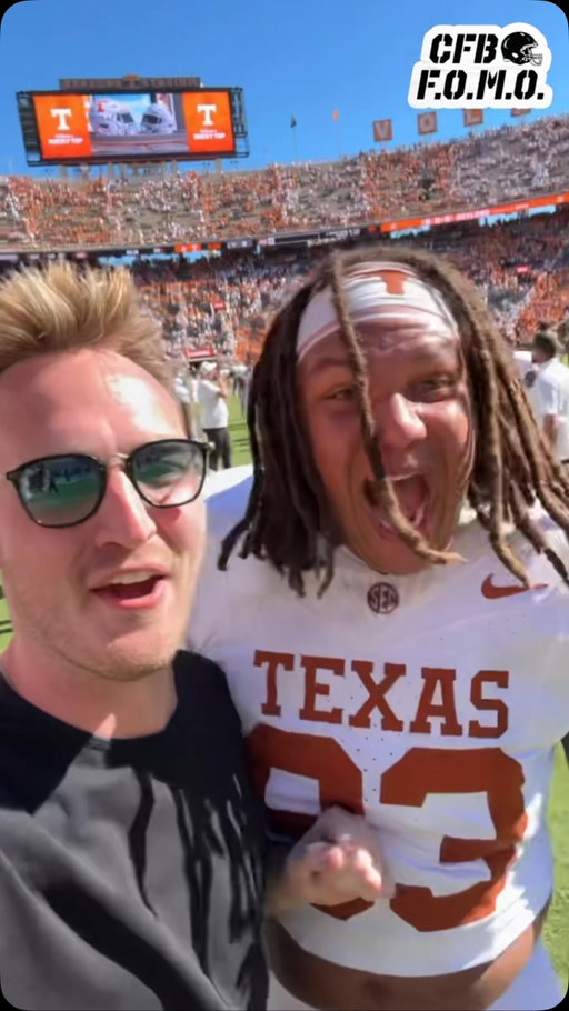 #1 Texas beats #14 Tennessee #CFBFOMO