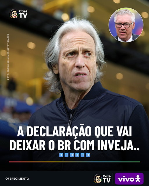 COM CONFIANÇA E SEM MEDO! 😎😳🇵🇹🇳🇴

Jorge Jesus soltou essas aspas na véspera do confronto contra a Noruega, algoz do Brasil na Copa do Mundo...

#FutInter #CoberturaCazéTV #cztv26 #JorgeJesus #Portugal #Noruega #PostPatrocinado #Vivo #DataFifa