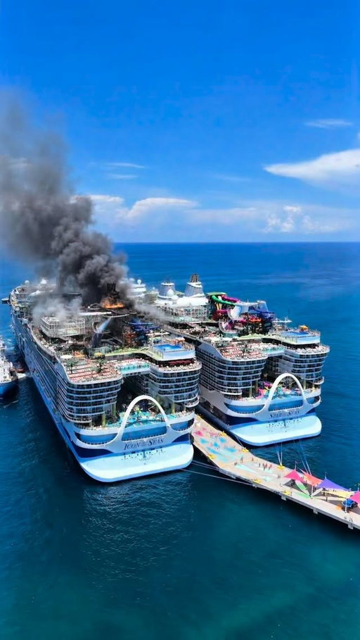 What actually happens if a cruise ship catches fire? 😳🚢🔥

Cruise ships have advanced fire detection, suppression systems, and emergency teams ready at all times. Here’s what really happens if a fire breaks out at sea.

*The first clip does not represent real scenarios. 
🌊🌊🌊🌊🌊🌊🌊🌊🌊🌊🌊🌊🌊🌊🌊🌊🌊🌊🌊🌊
#cruiseship #cruise #cruiseaddict #cruising #travel