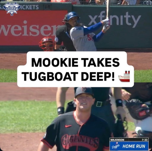 MOOKIE SHOT 💣

Mookie Betts crushes his 23rd home run of the year off Matt “Tugboat” Wilkinson! 

His 7th HR this month! 

Mookie has really found that power stroke lately, and we LOVE to see it! 

VIA: SNLA