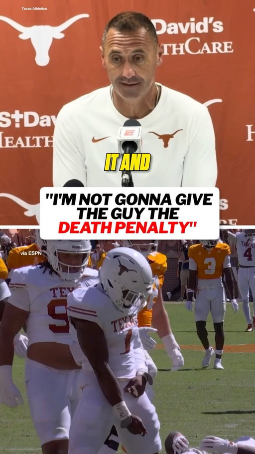Steve Sarkisian addressed Colin Simmons’ unsportsmanlike conduct penalty vs. Tennessee 💀