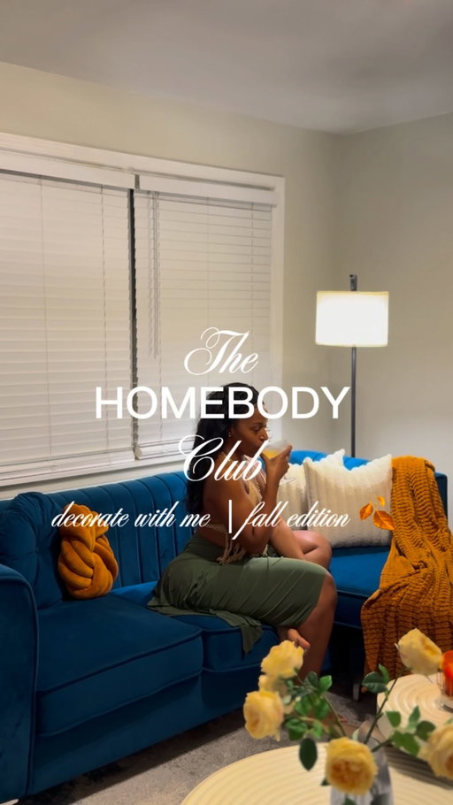 THE HOMEBODY CLUB 🤎🍂- Living Room Refresh
.
A little fall refresh to make my home feel extra cozy. Candles, warm tones & a peaceful space. There’s truly no place like home. 🕯️✨
.
.
.
I hope your September is good to you— cheers to a successful week 🥂
.
#reels #explore #clean #homedecoration #facebookreels