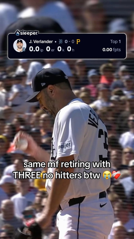 Enjoy retirement Justin Verlander ❤️‍🩹