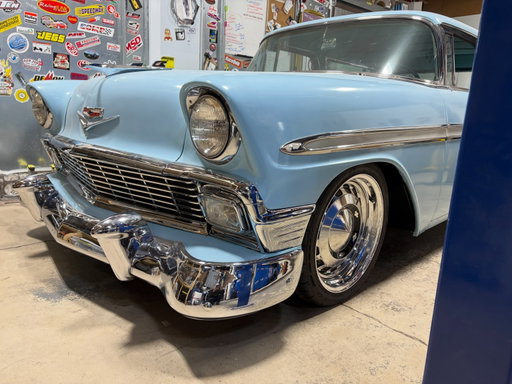 This thing is insane! 1956 nomad TT is finally on the road!