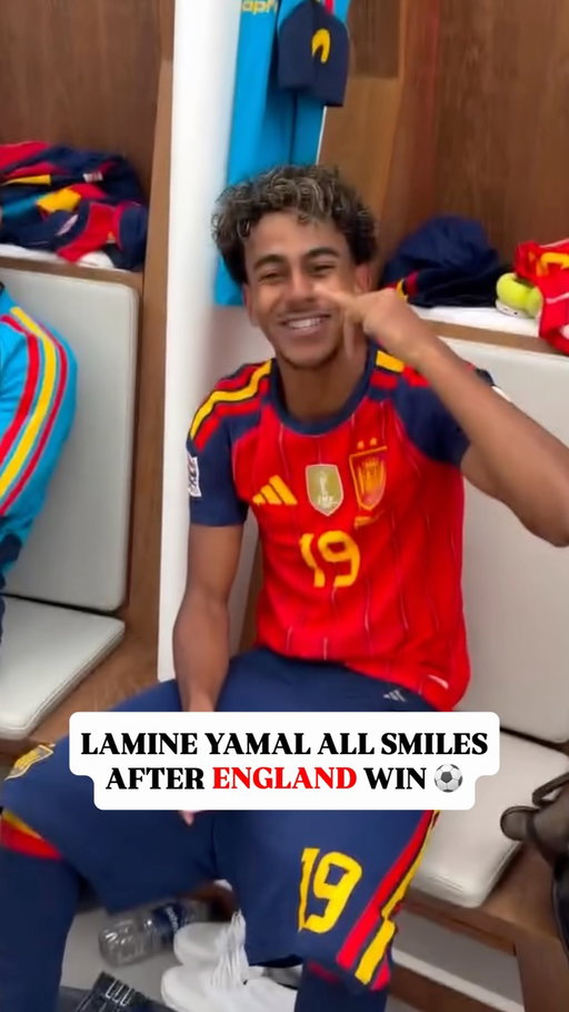 Lamine Yamal had himself some fun in Spain’s locker room after the World Champions came back against England to win 3-2 in the first game of the new Nations League cycle.

The Barcelona winger was seen singing and dancing to “Sound of da Police” by KRS-One, in a video posted by Yéremy Pino on his Instagram stories.