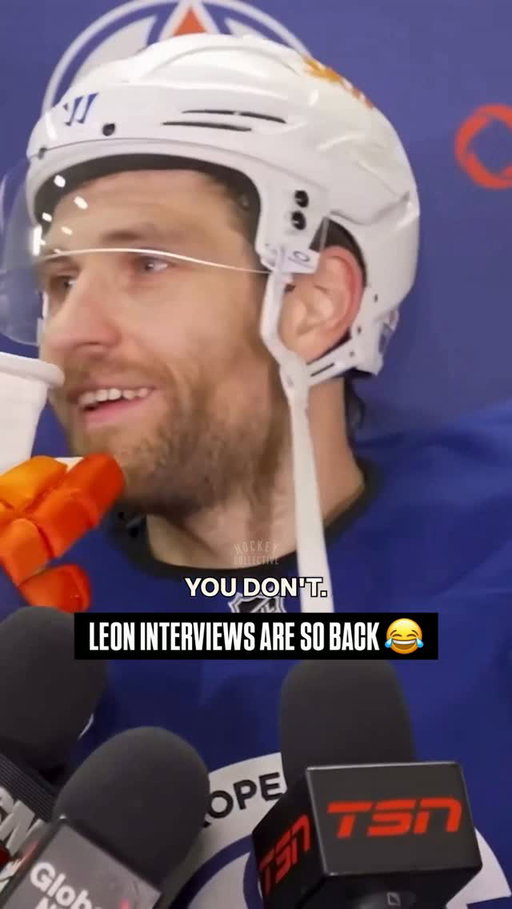 Leon interviews are already in midseason form 😂